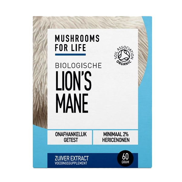 Lion’s Mane poeder Mushrooms4life