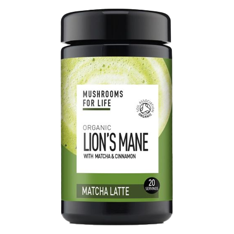 Lion's Mane Matcha Latte