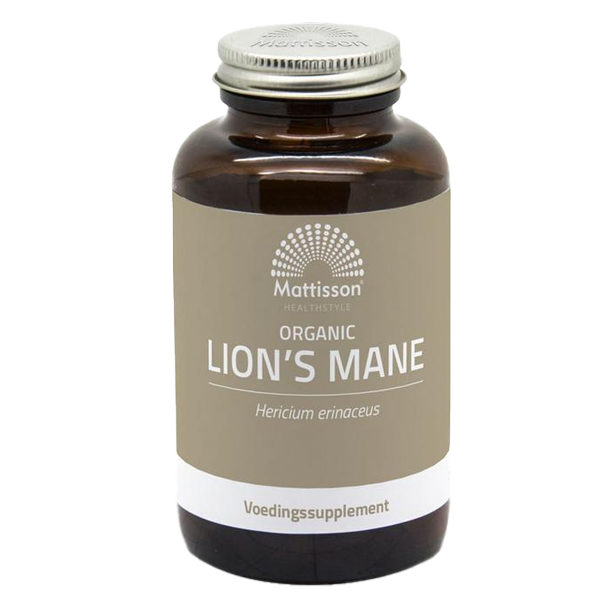 Mattisson biologische Lion's Mane 120 capsules