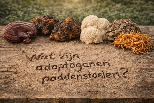 Wat zijn adaptogenen paddenstoelen