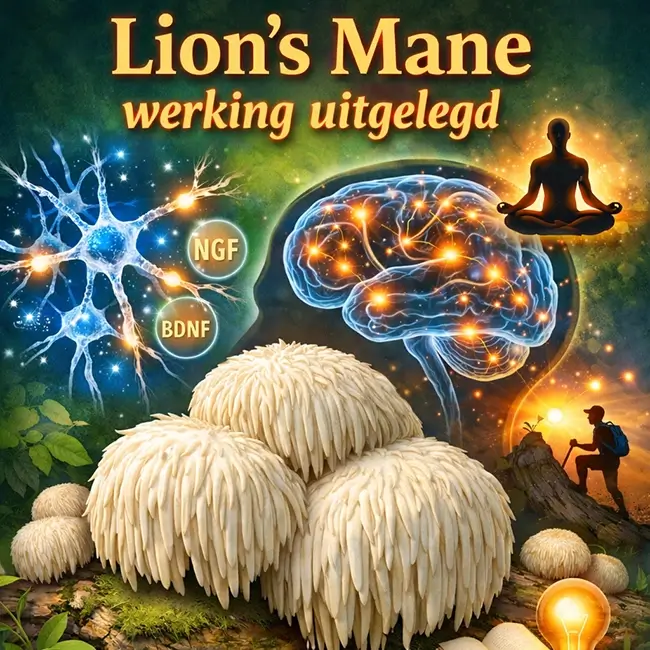 Lion’s Mane werking uitgelegd- wat doet deze paddenstoel precies