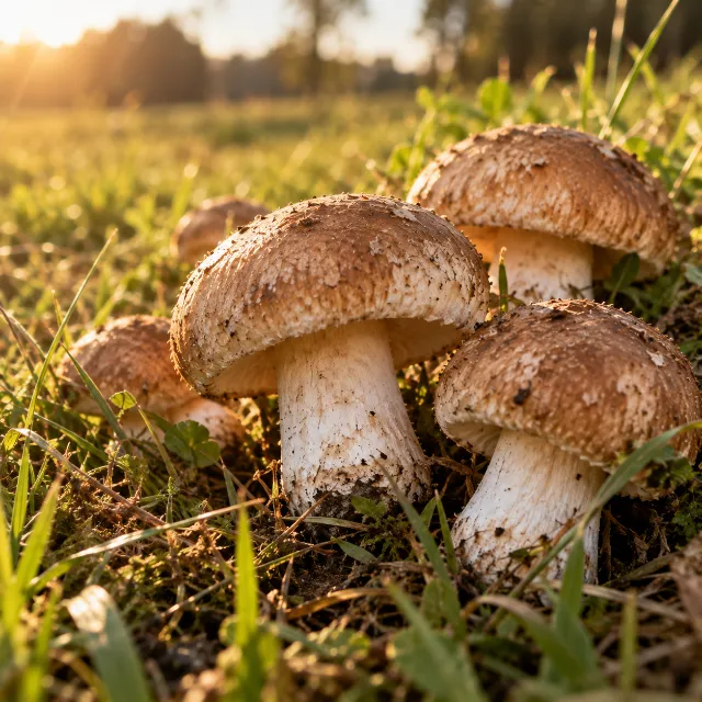 Agaricus blazei paddenstoelen